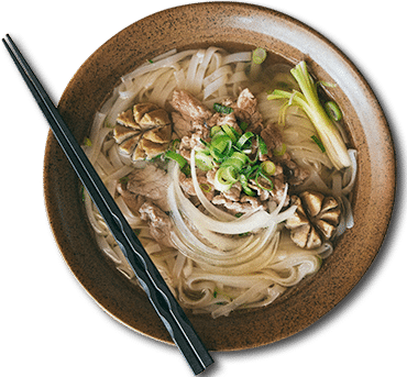 Pho – vietnamesische Nudelsuppe